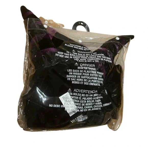 Dark Grunge Whimsigoth Halloween Costume Disney Villains Maleficent Horns & Cape - Picture 8 of 8